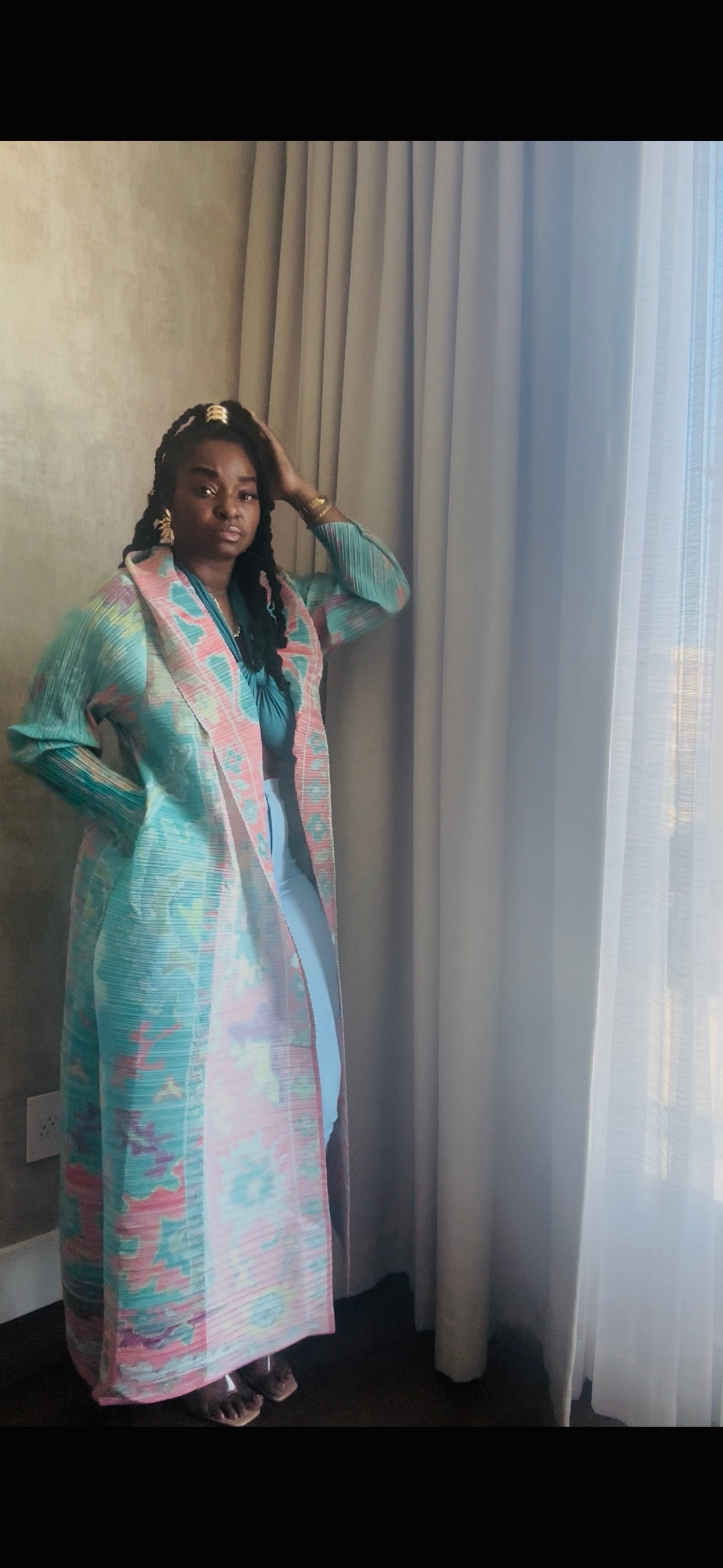 “Royalties in Color Kimono”