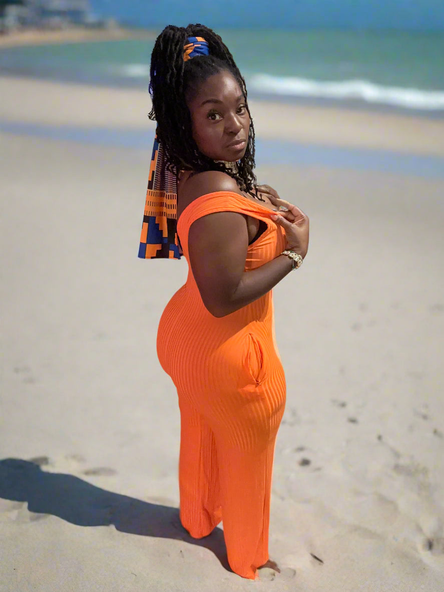 No Matter What The Weather Is Jumpsuit (TWO PIECES SET.)