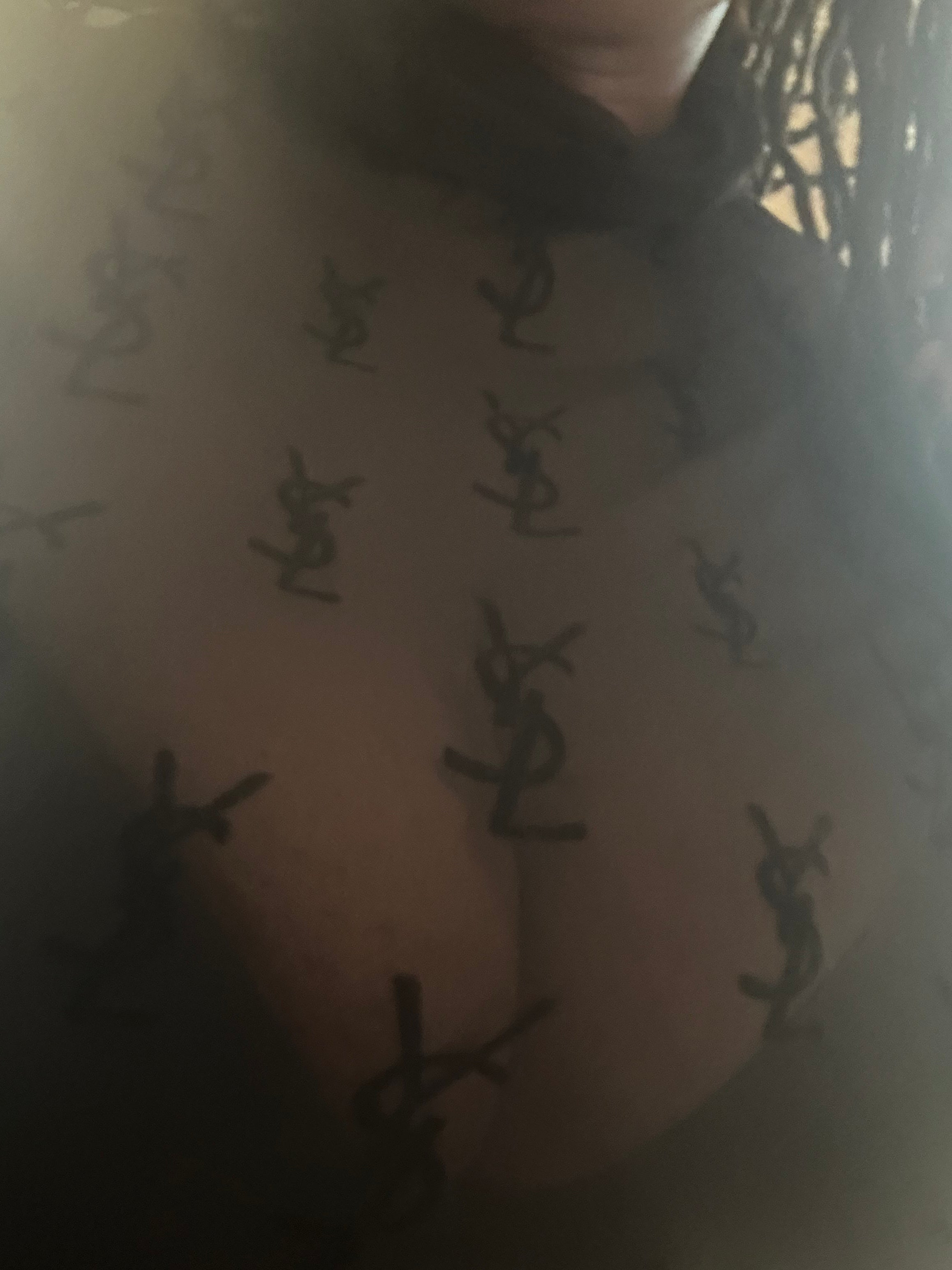 I’m A Saint  -See through blouse, long sleeve