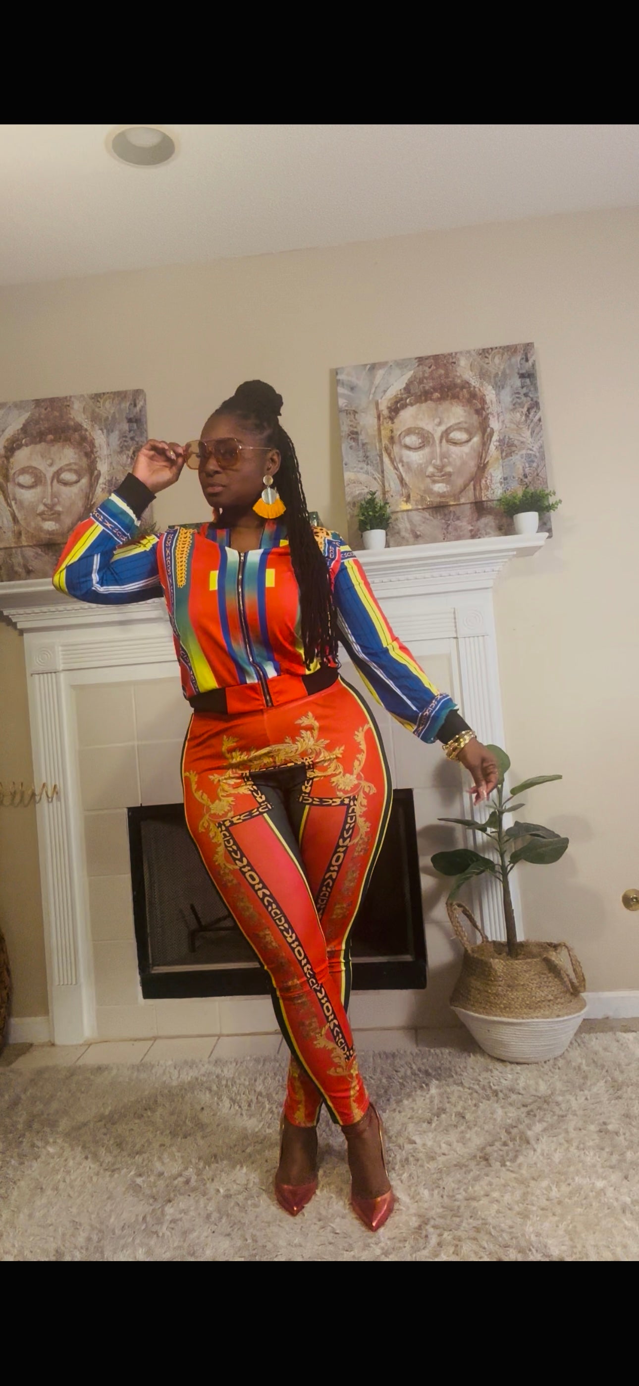 Royal Flame Two-Piece Set