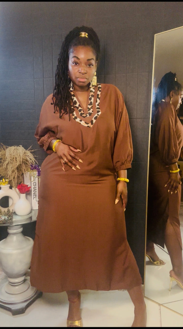 The Modern Cocoa Muse Dress