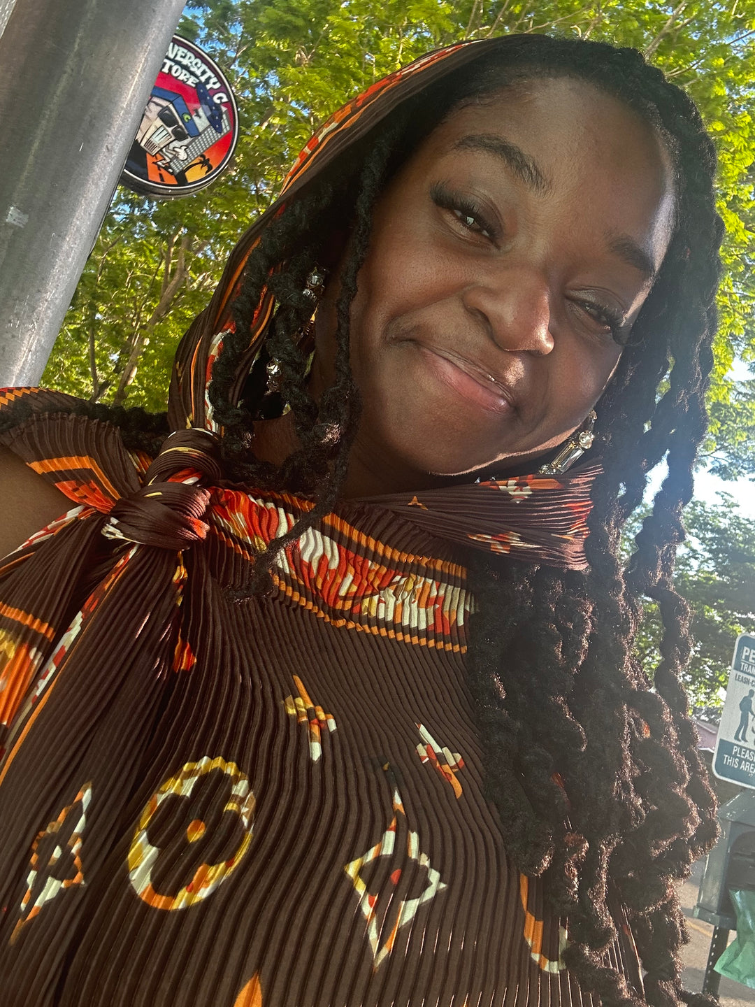 Royalties Silk Signature Mumu