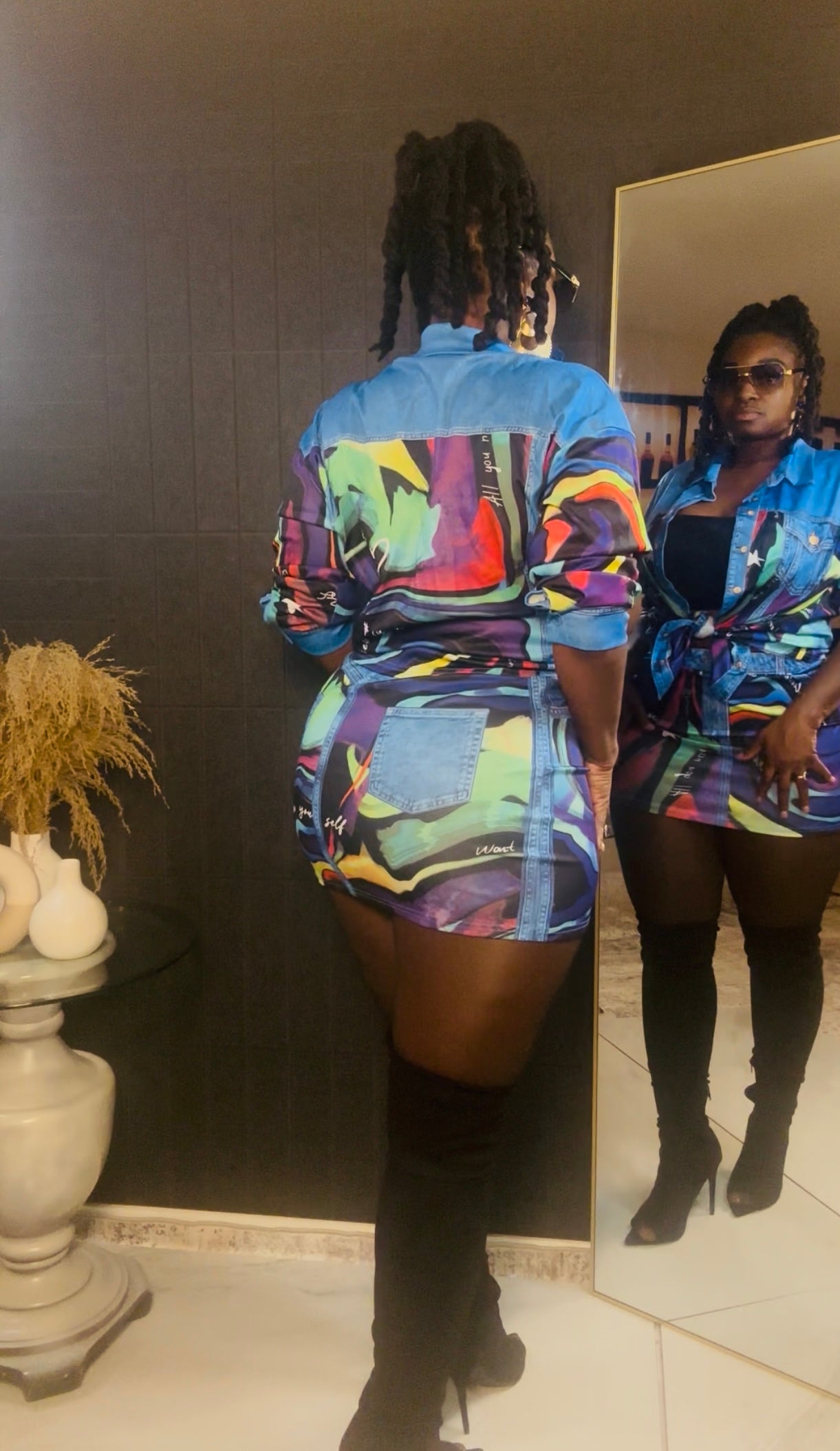 Royal Wave Two-Piece Set