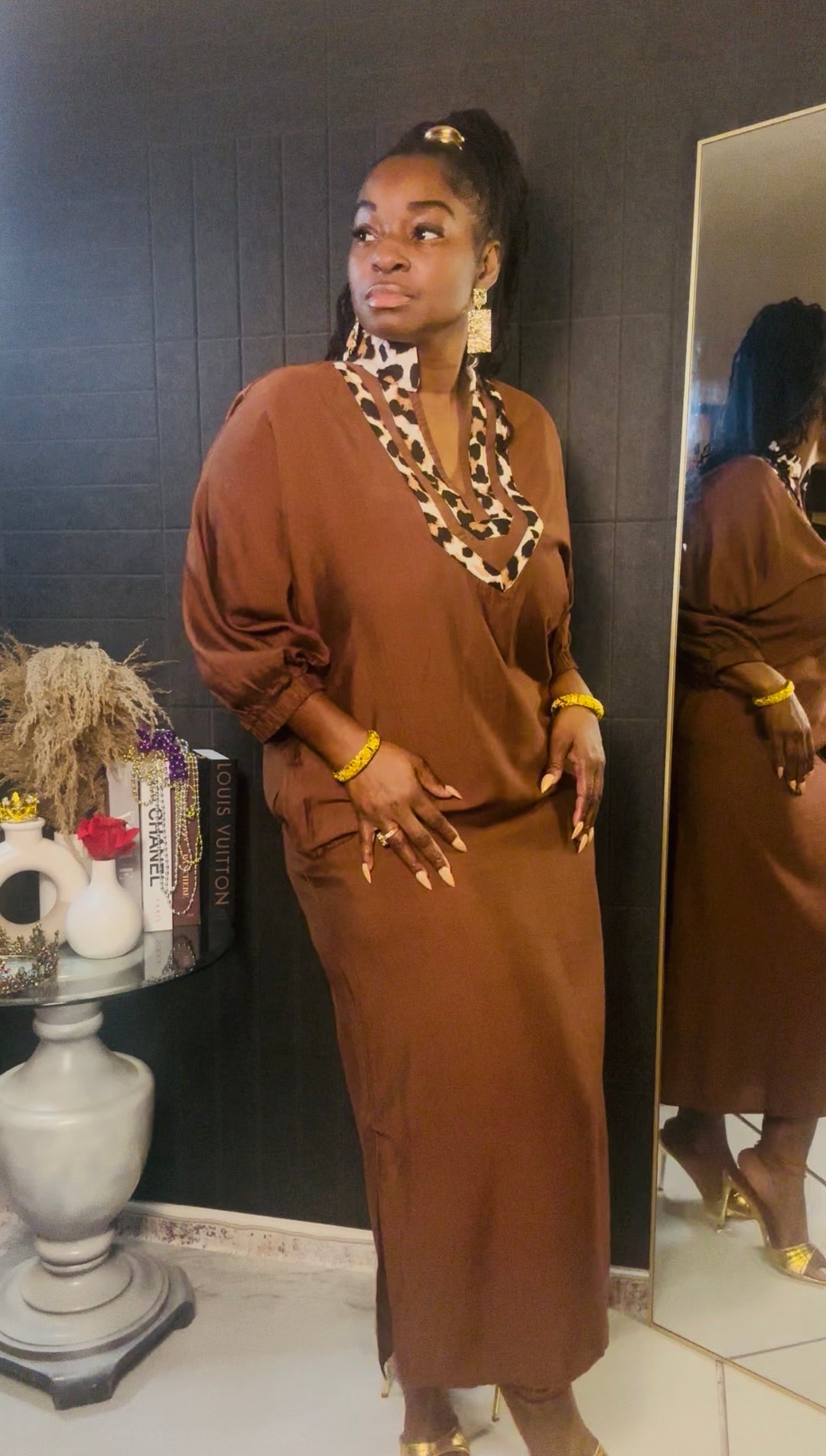 The Modern Cocoa Muse Dress