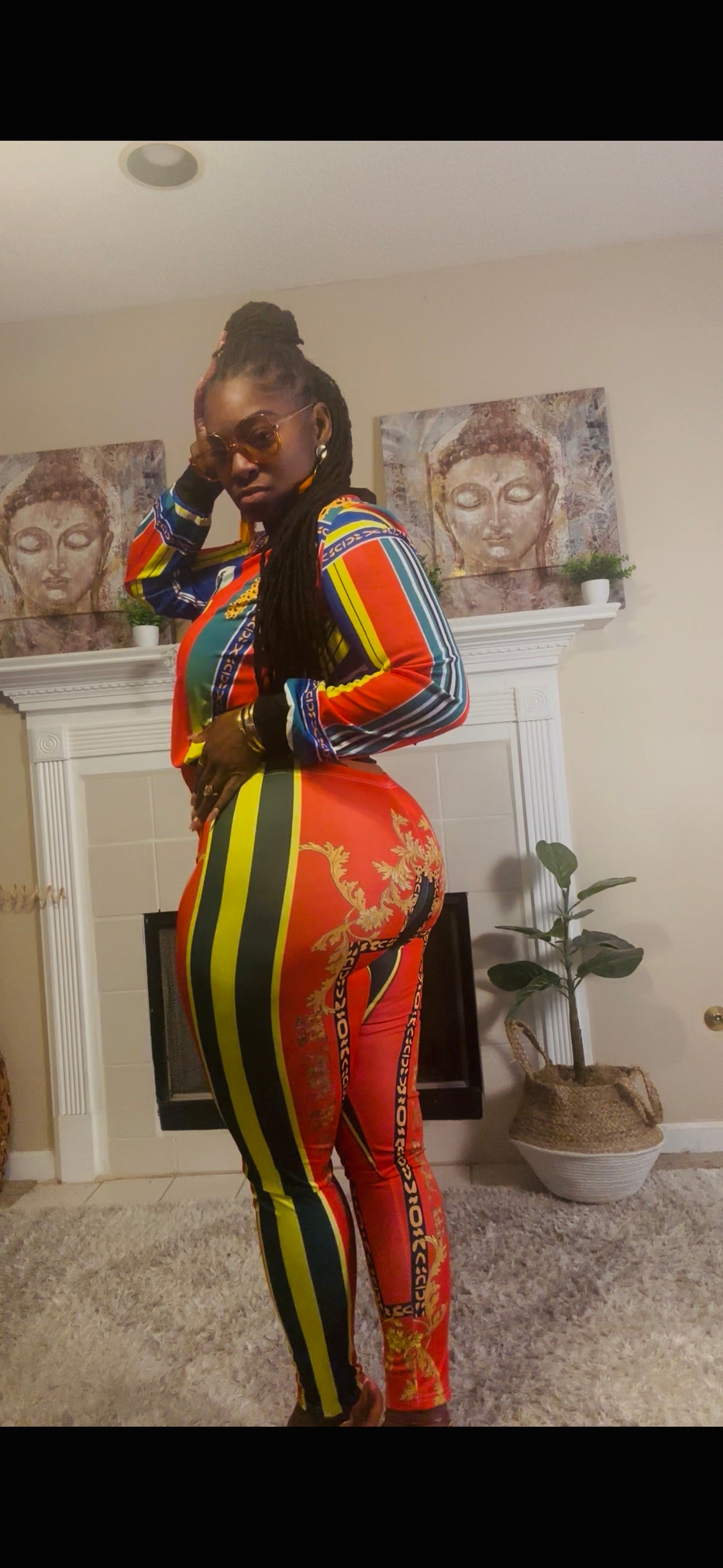 Royal Flame Two-Piece Set