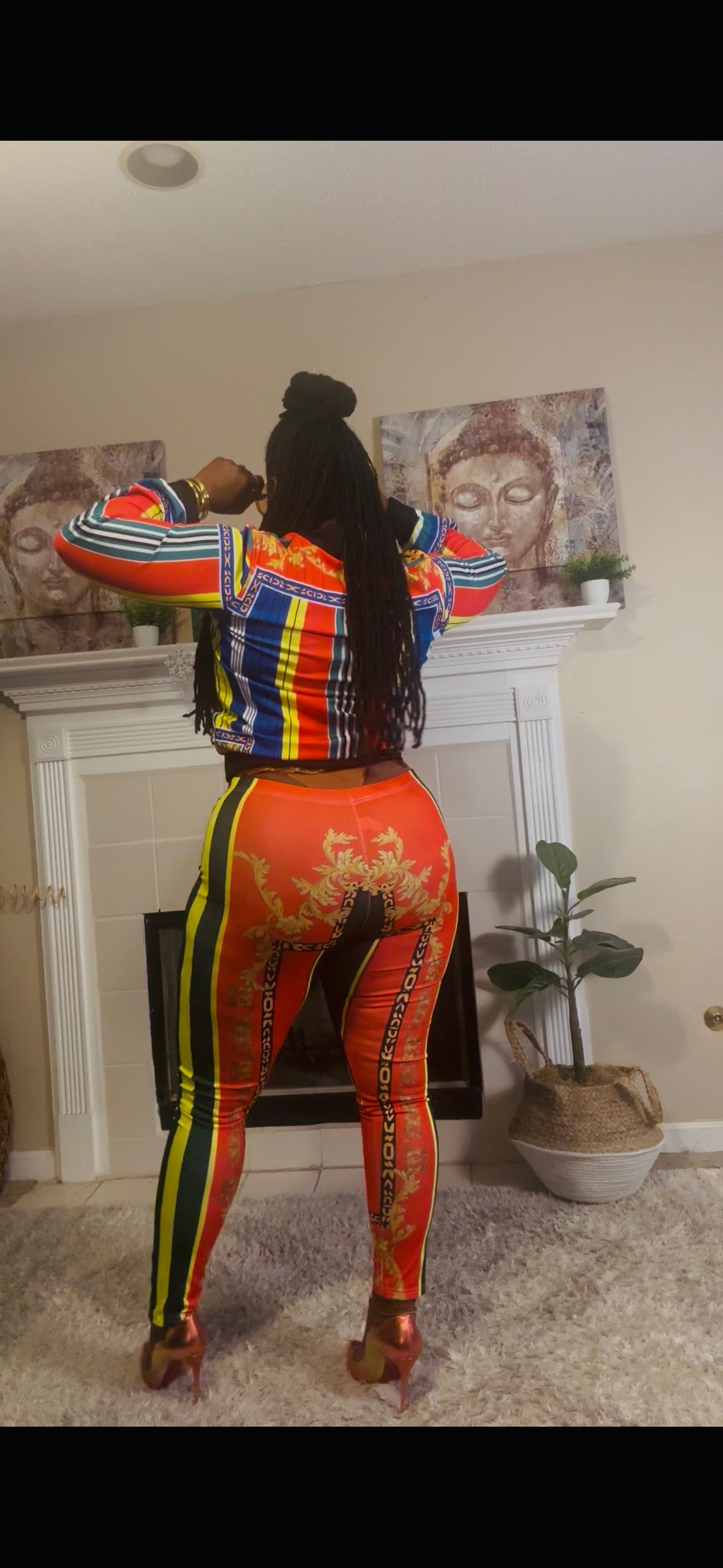 Royal Flame Two-Piece Set