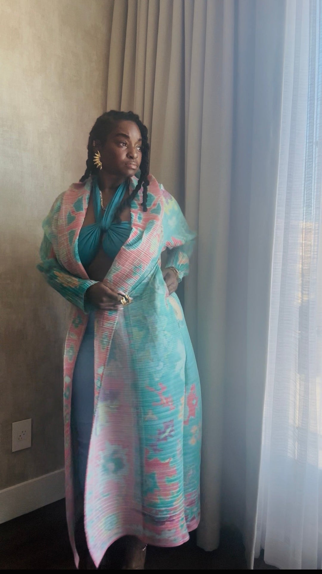 “Royalties in Color Kimono”