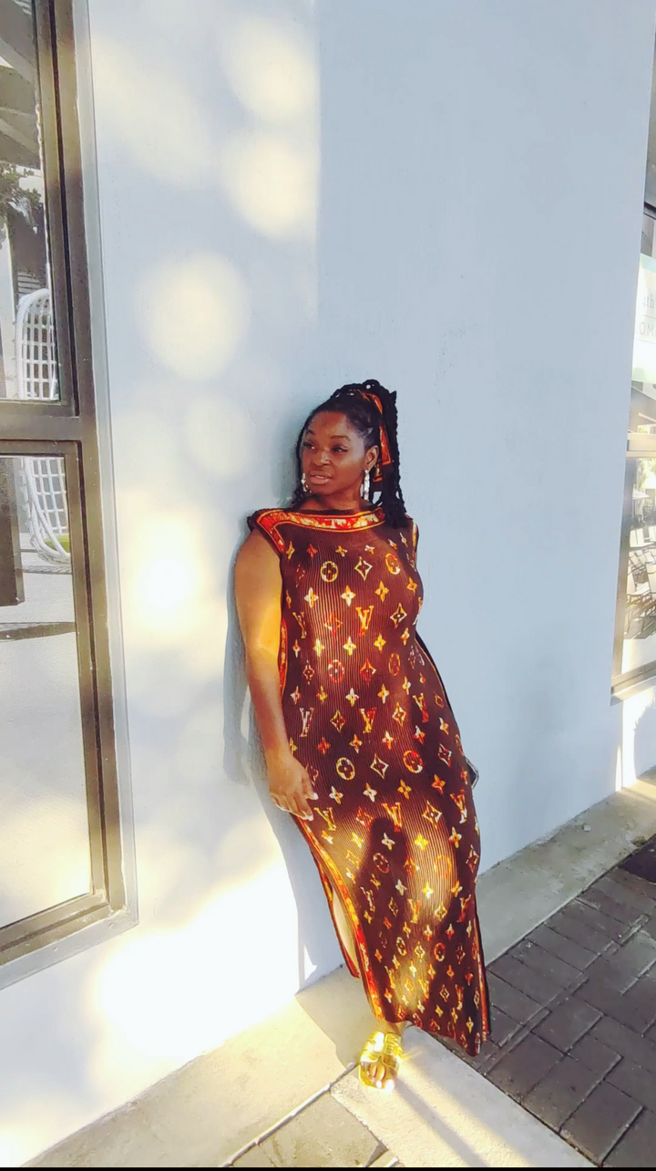 Royalties Silk Signature Mumu
