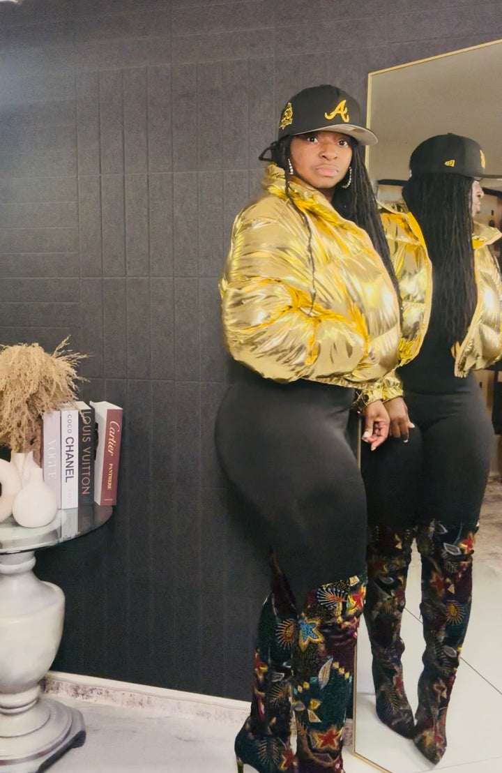 Burrrr rider puffer jacket