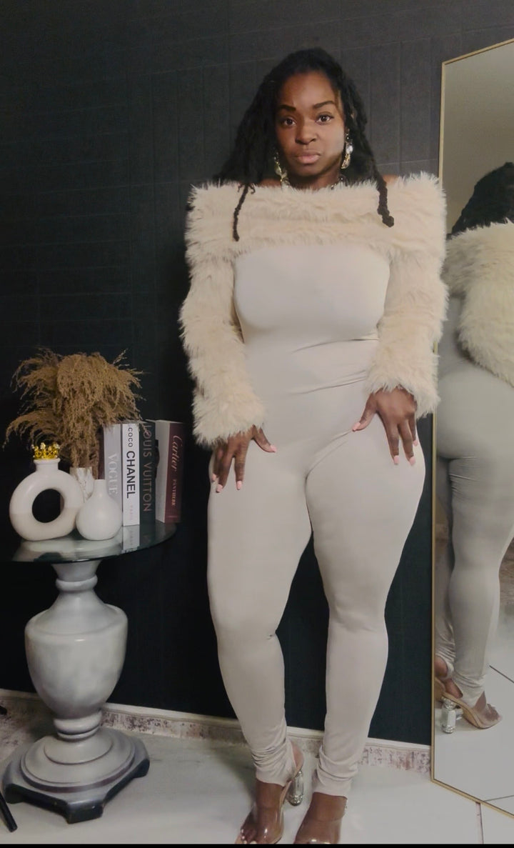 Ivory Empress Luxe Jumpsuit