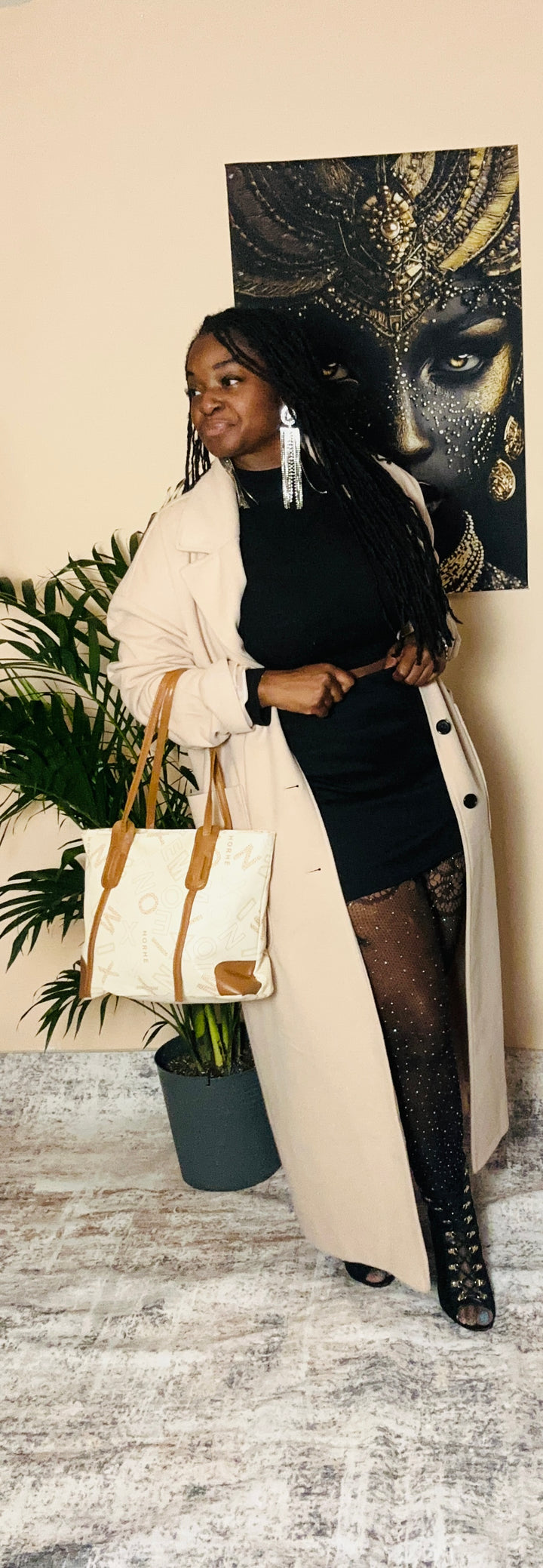 EVERYWHERE I GO -THREE PIECE HAND BAG/PURSE