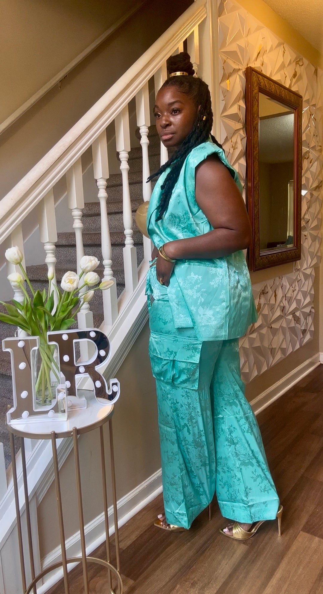 Lady in Demand two piece Lux set