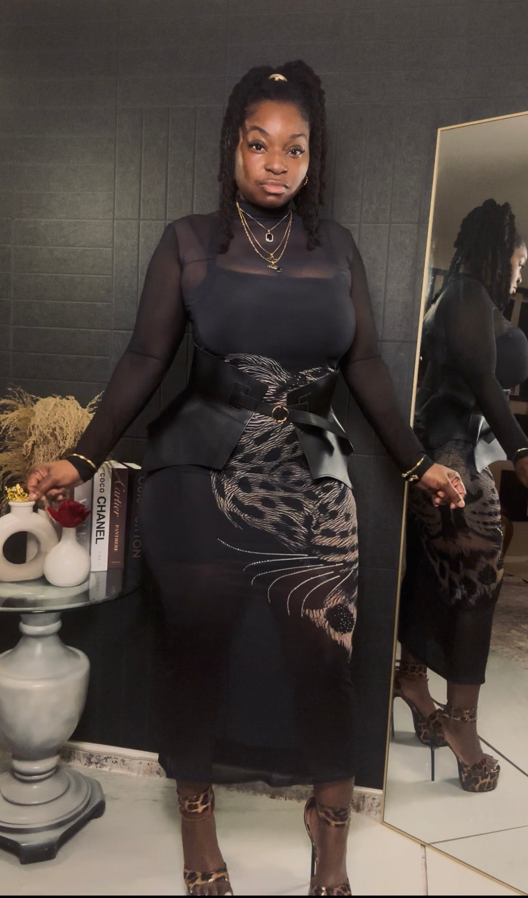 The Black Villain Era Dress