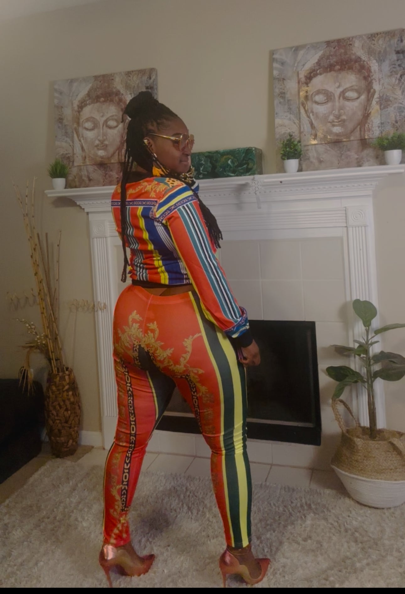 Royal Flame Two-Piece Set