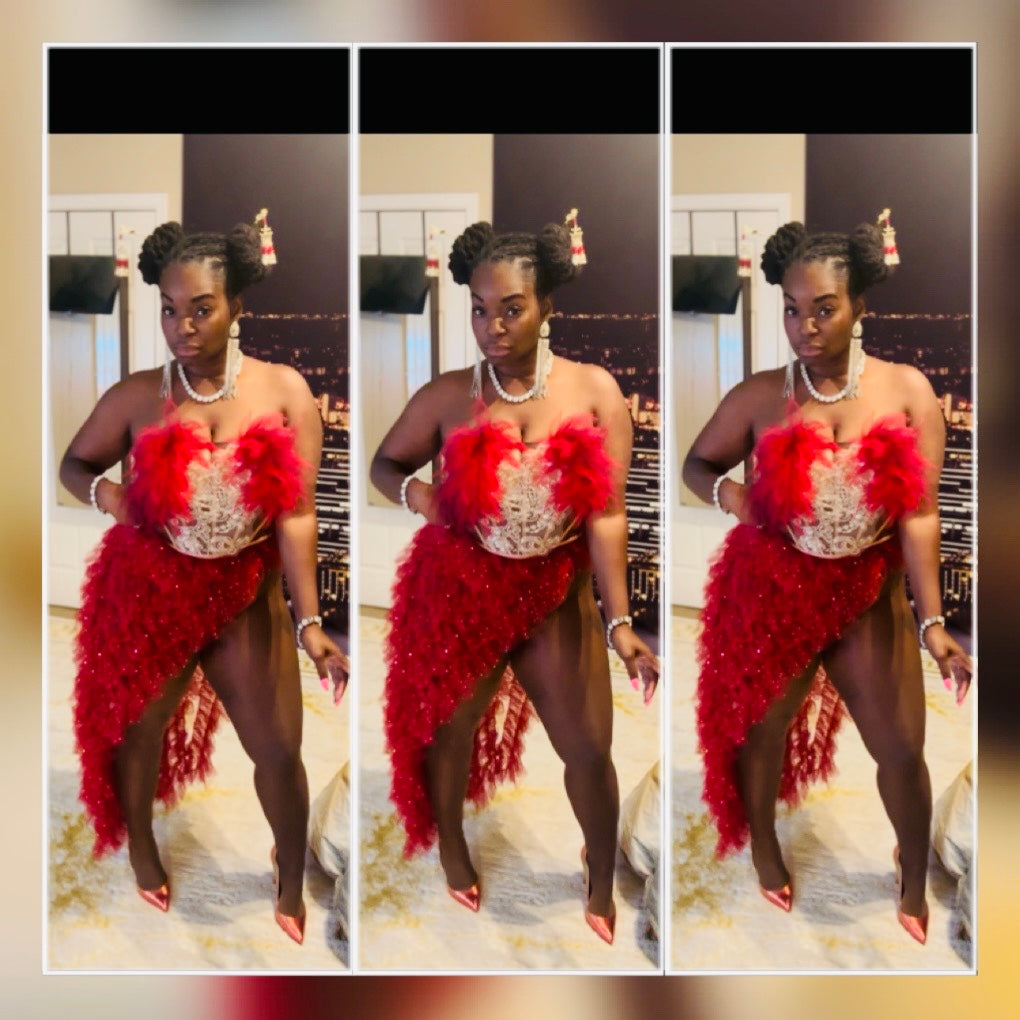 Risk it All (2 piece skirt set )