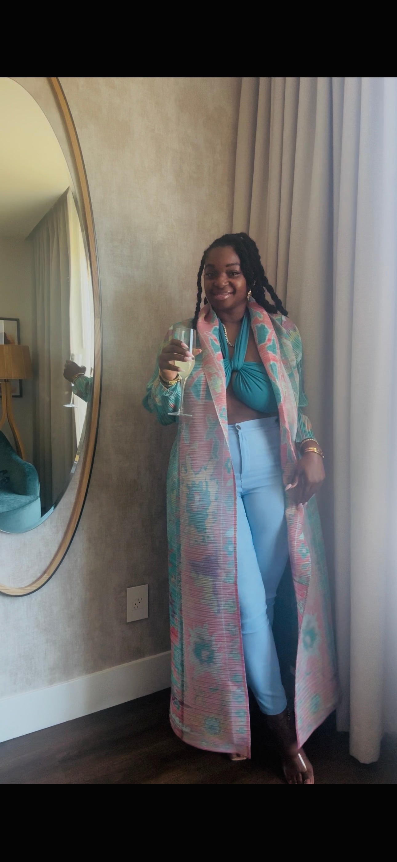 “Royalties in Color Kimono”