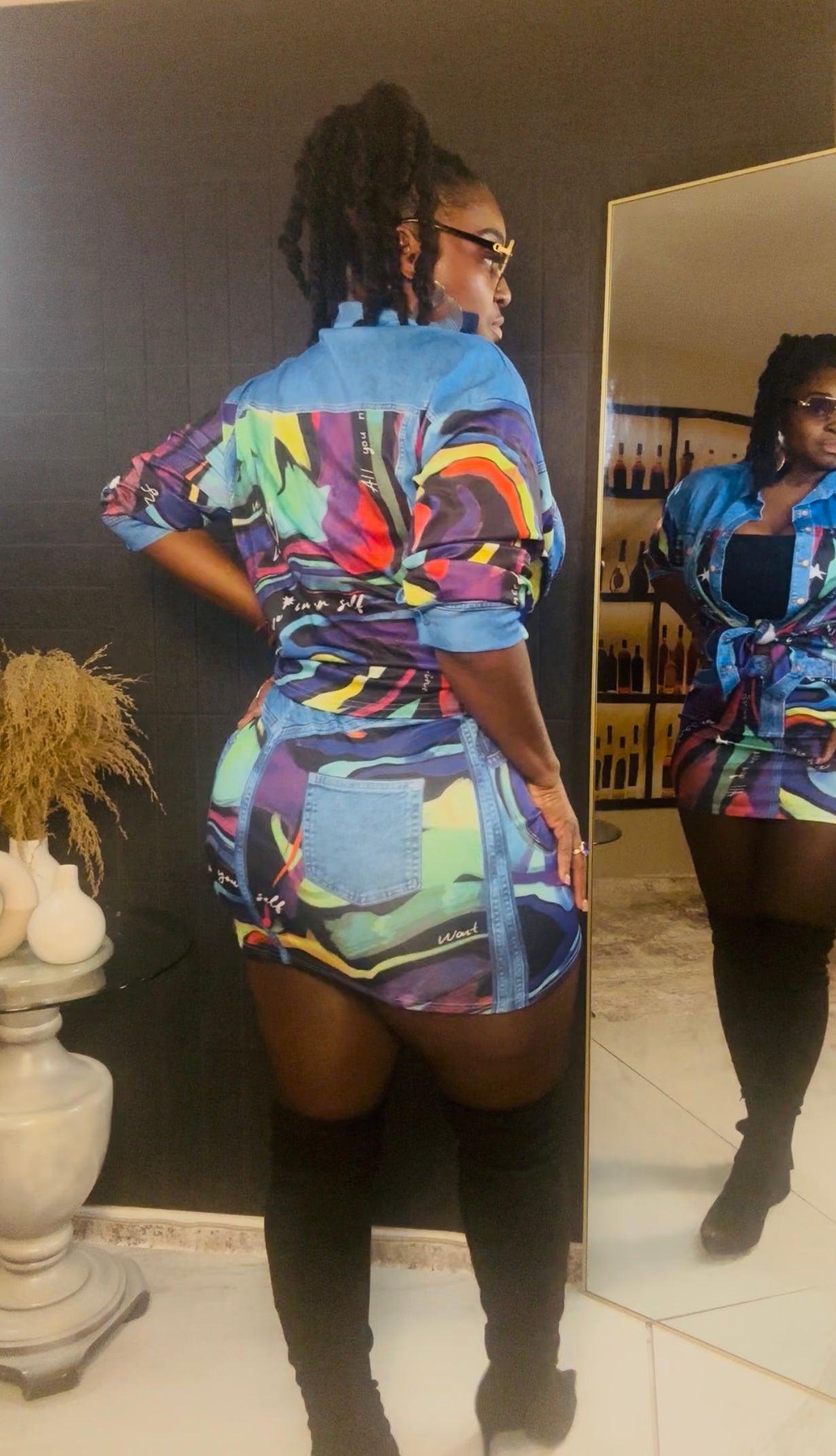 Royal Wave Two-Piece Set