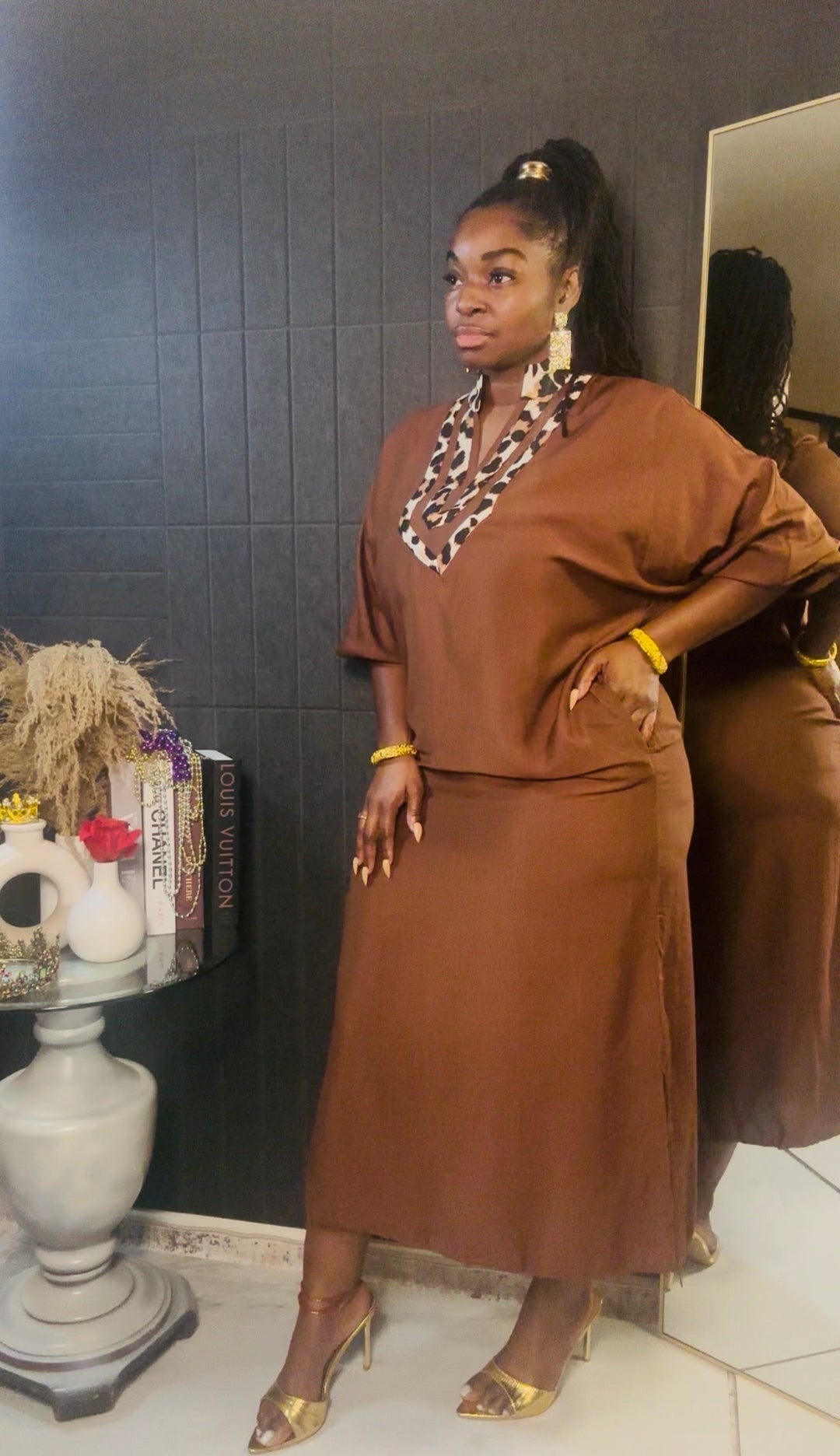 The Modern Cocoa Muse Dress