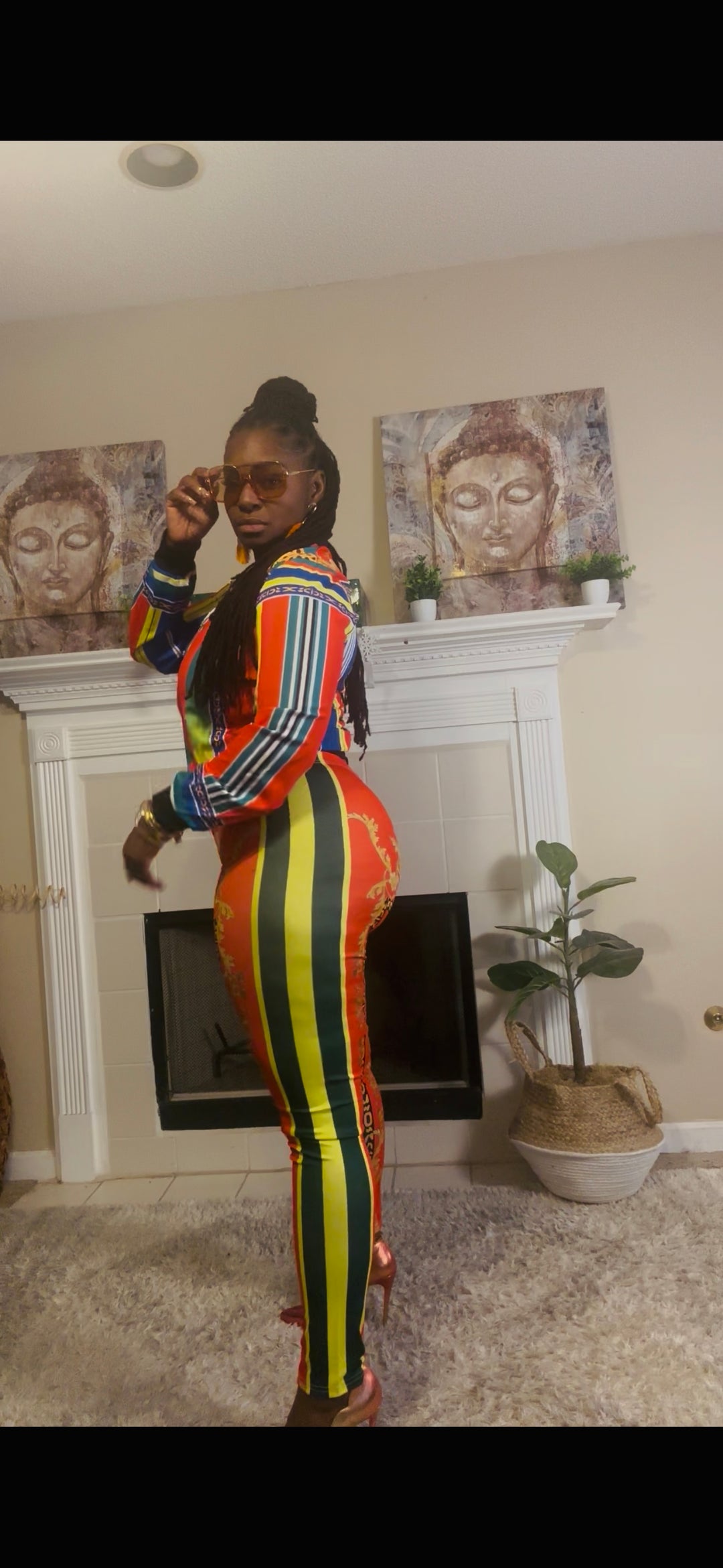 Royal Flame Two-Piece Set