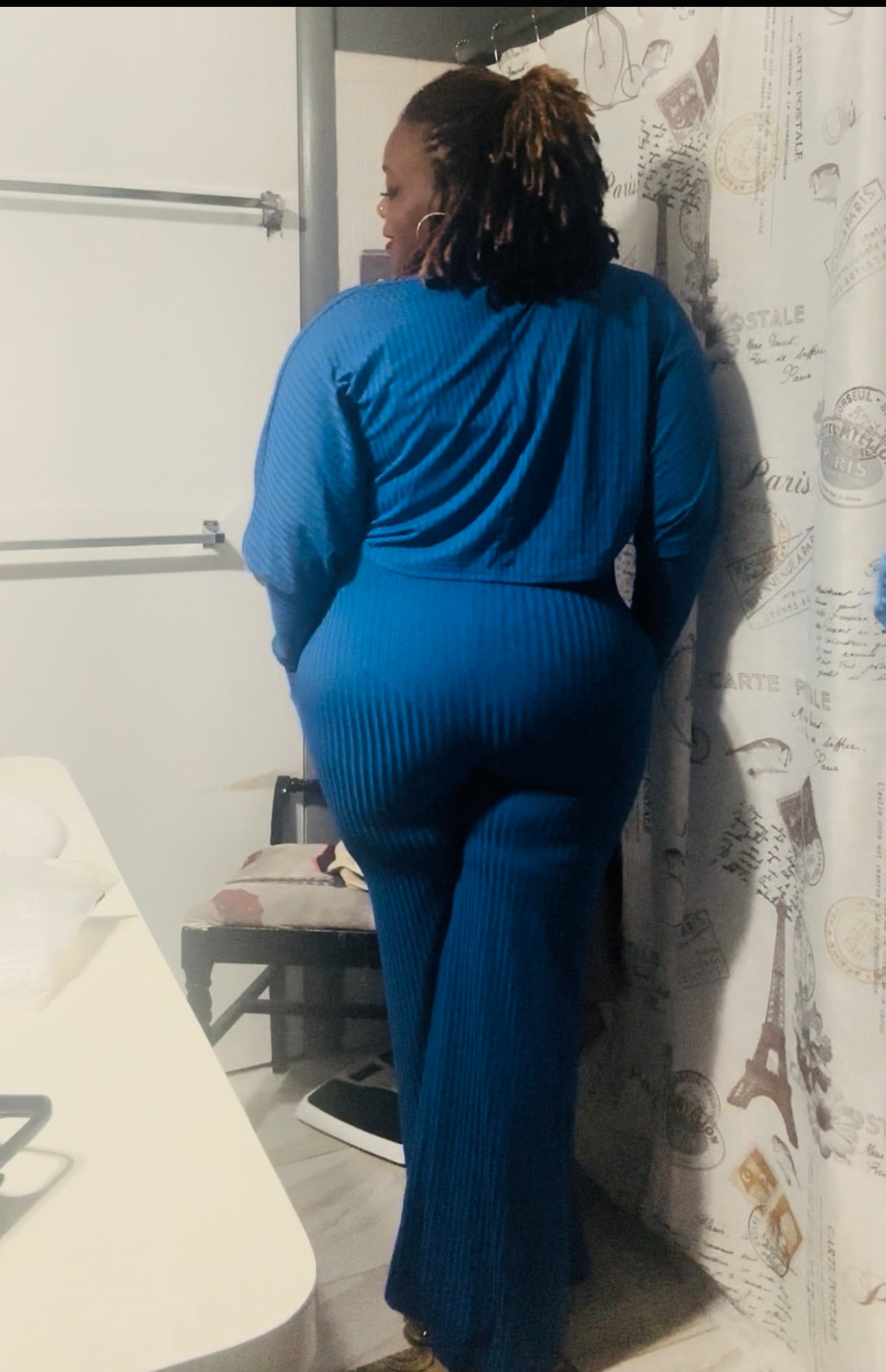 No Matter What The Weather Is Jumpsuit (TWO PIECES SET.)