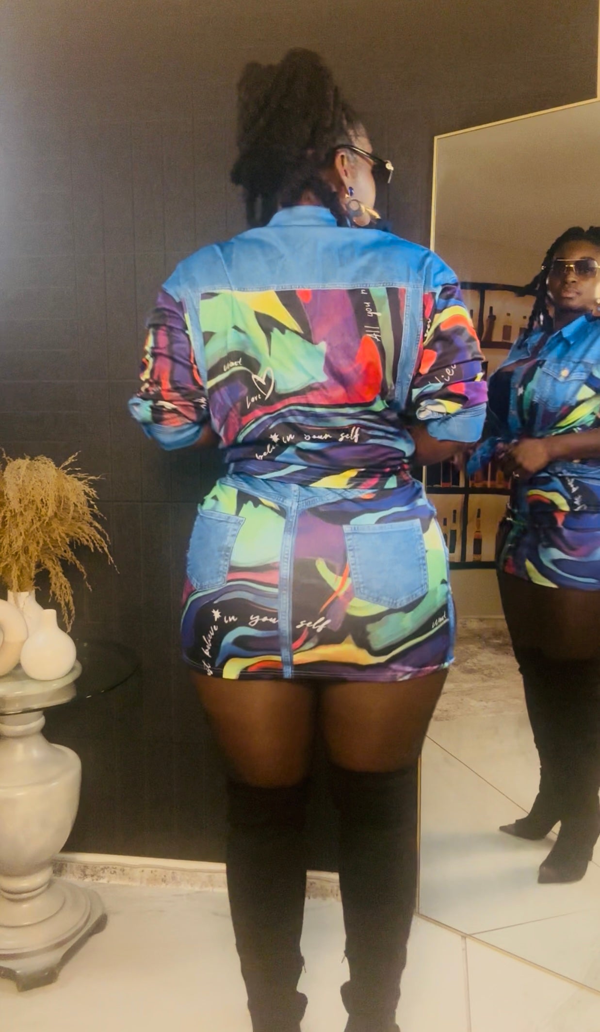 Royal Wave Two-Piece Set