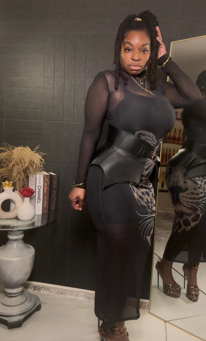 The Black Villain Era Dress