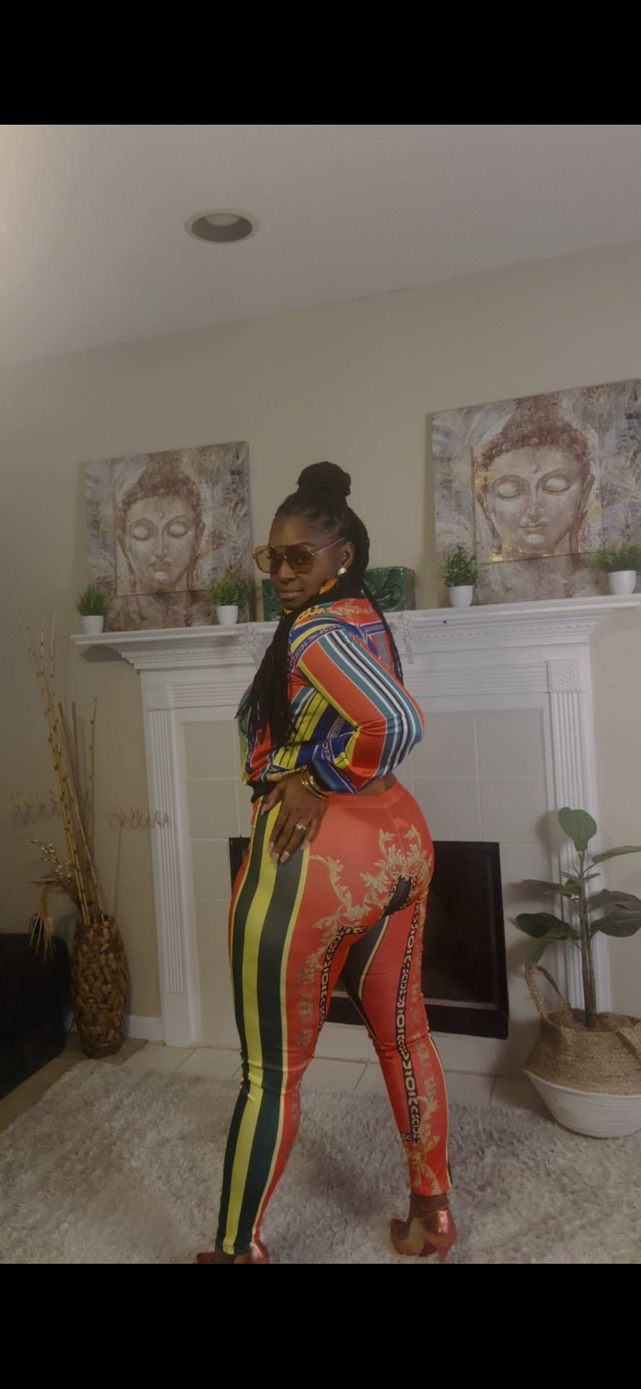 Royal Flame Two-Piece Set