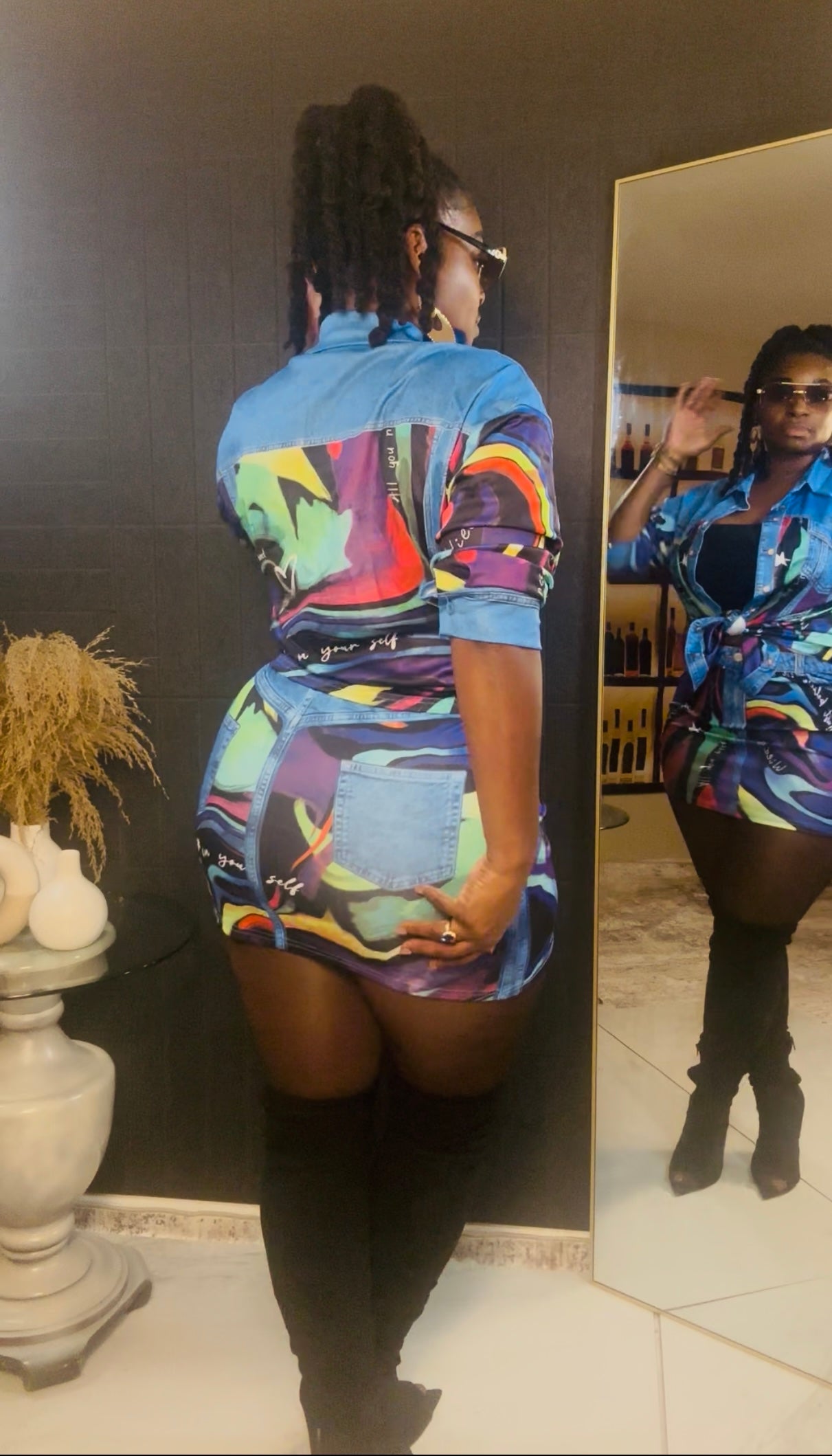 Royal Wave Two-Piece Set