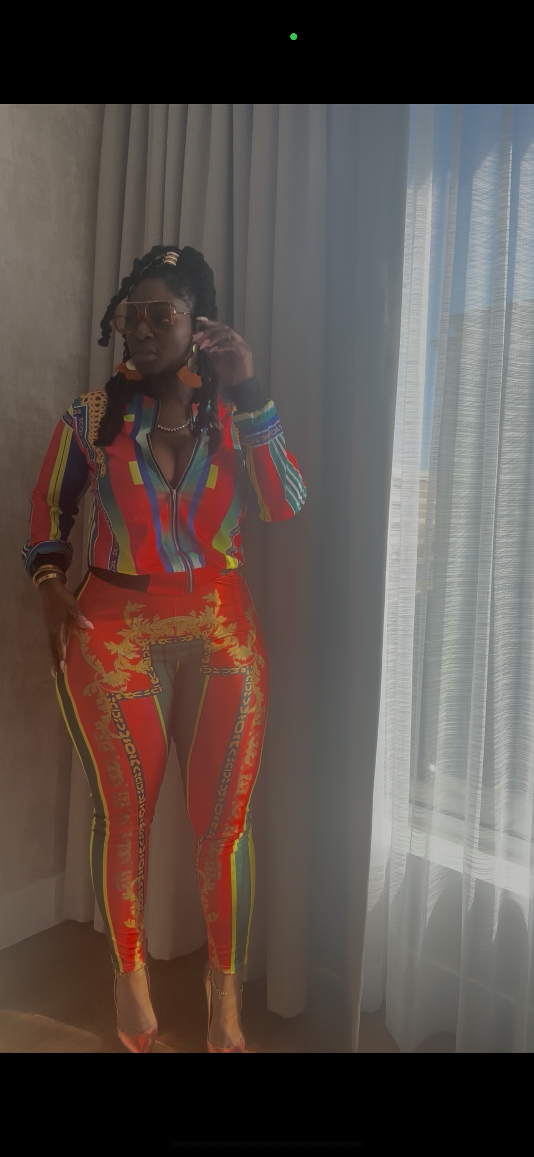 Royal Flame Two-Piece Set