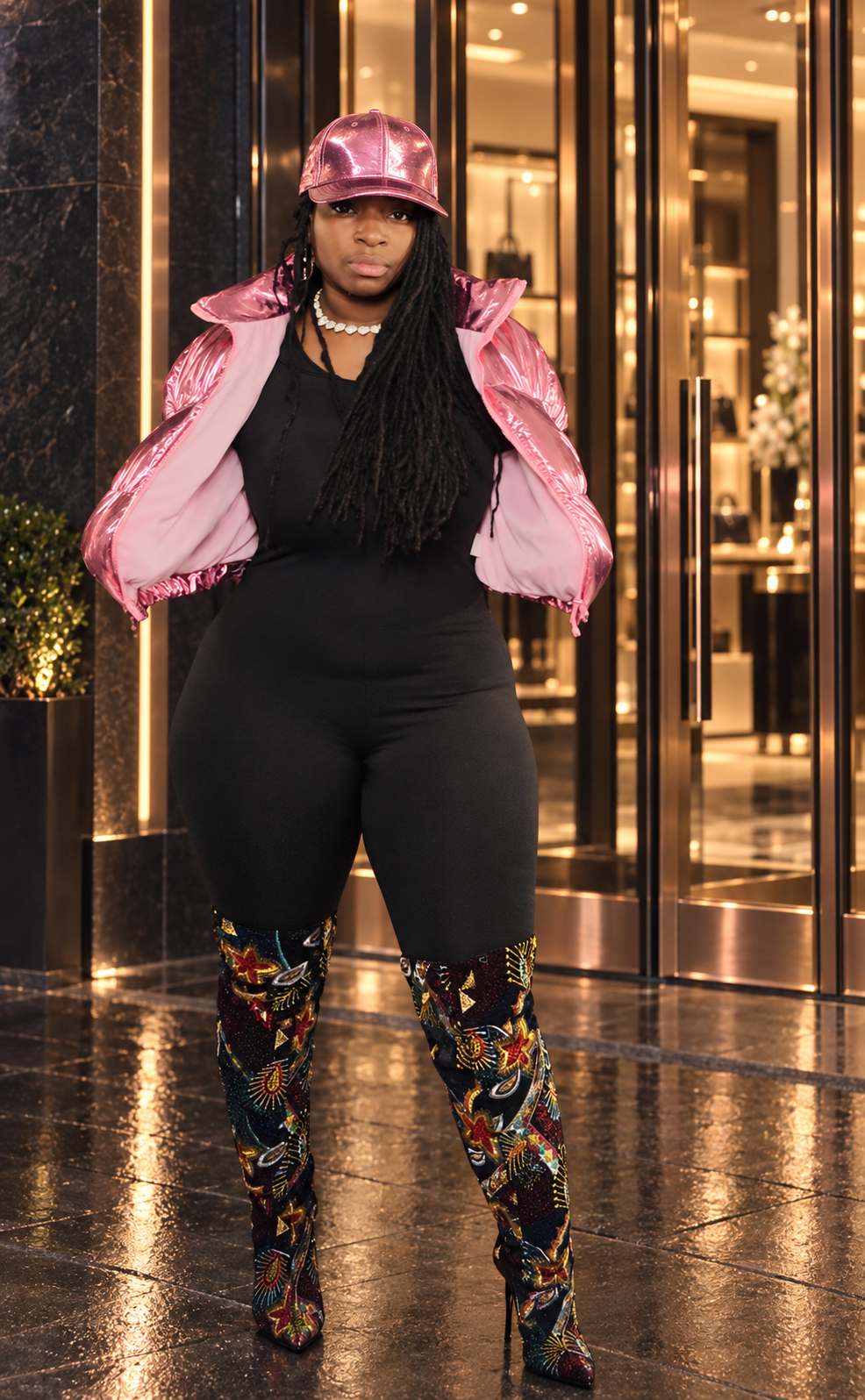 Burrrr rider puffer jacket