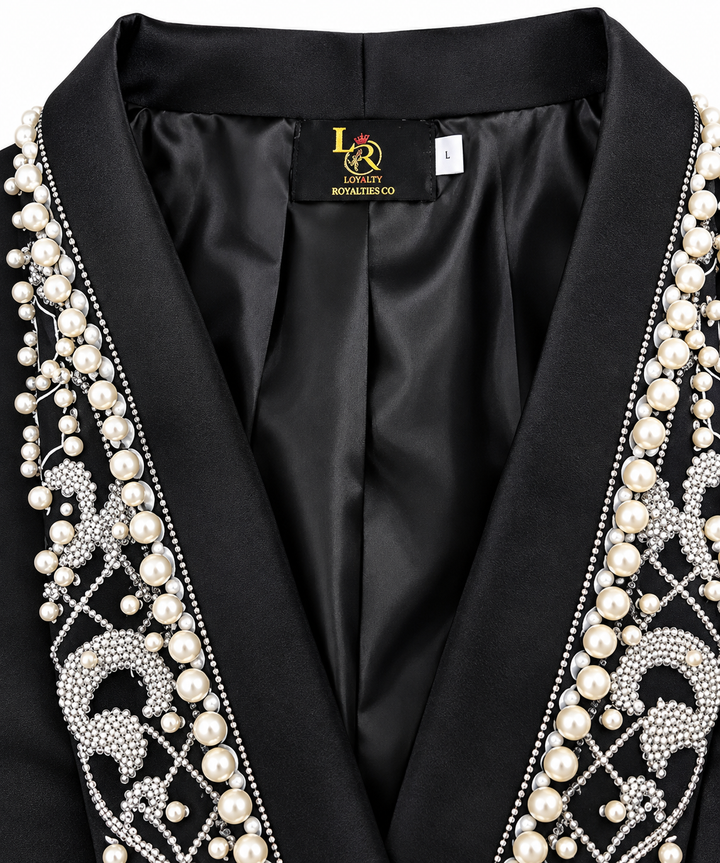 PEARL dripped BLAZER