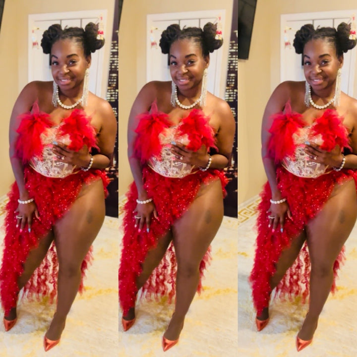 Risk it All (2 piece skirt set )