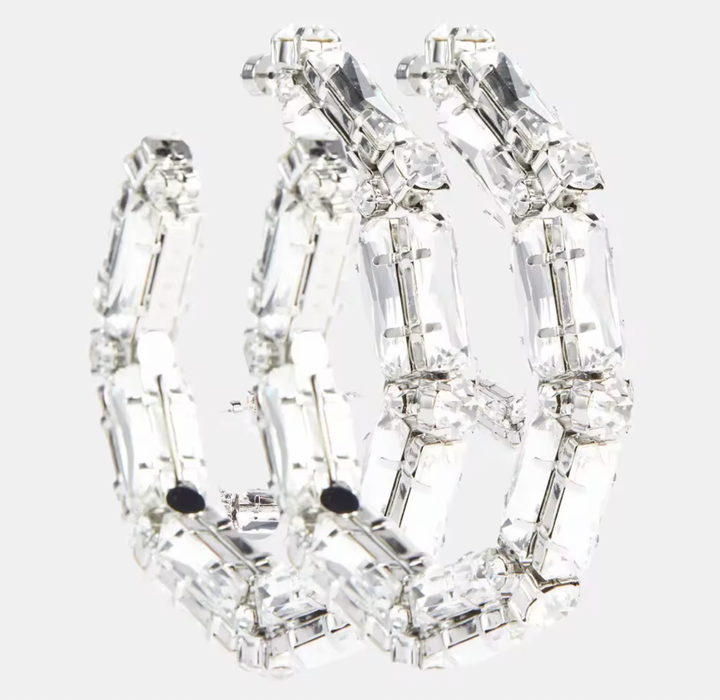 Bamboo Lux Baguette Hoops