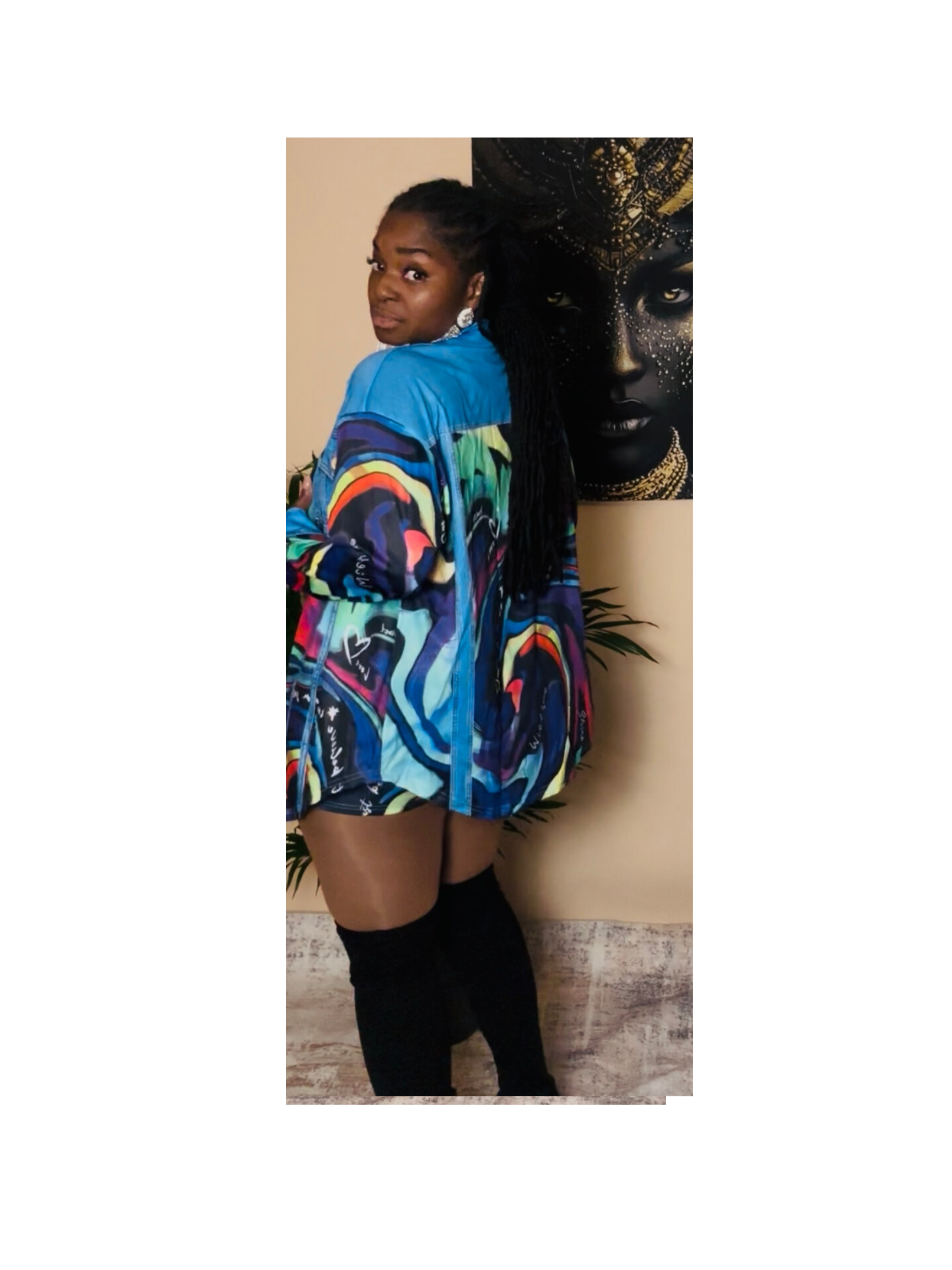 LOVE ME IN COLOR SKIRT MATCHING SET