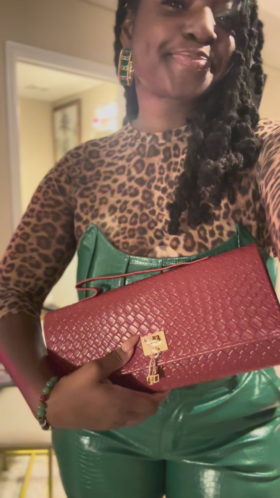 Clutch cliché handbag ￼