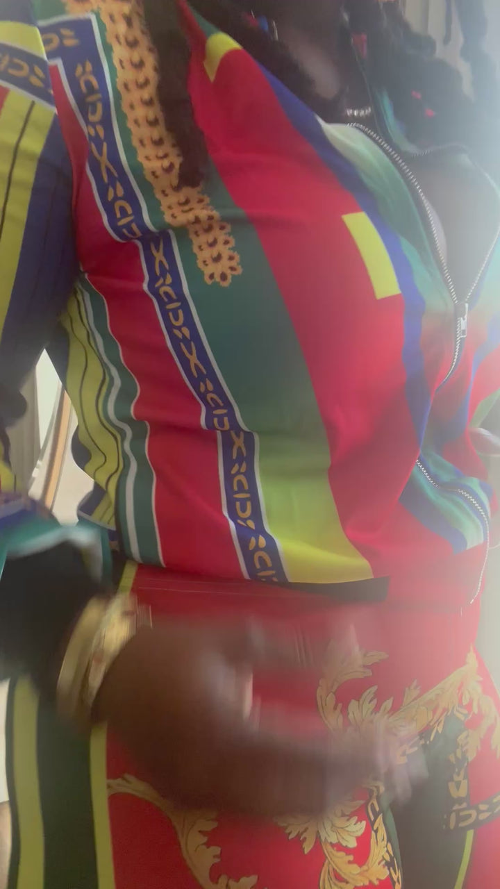 Royal Flame Two-Piece Set